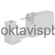 Серьга Циркон 2 мм сталь / шар