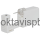 Серьга Циркон 3 мм сталь / шар